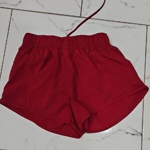 Legend Red Athletic Running Shorts – Size Small